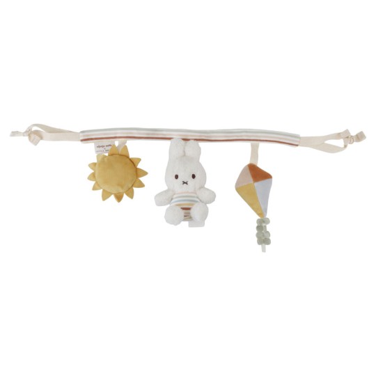 Little Dutch - Gioco per passeggino morbido - Colori Little Dutch: Vintage Sunny Stripes
