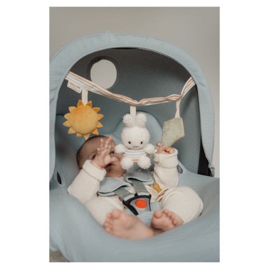 Little Dutch - Gioco per passeggino morbido - Colori Little Dutch: Vintage Sunny Stripes