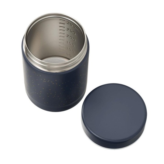 Fresk - Thermos Pappa 300ml - Disegno Fresk: Blu Pois Dorati
