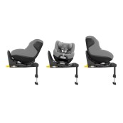 Maxi Cosi - Seggiolino auto Pearl 360 Pro - Reclinabile - Da 61 a 105 cm - Colore Maxi - Cosi: Authentic Black