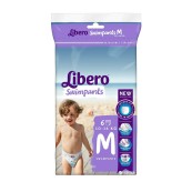 Libero - Swimpants - Per mare e piscina - Taglia Pannolini: M (10-16kg)