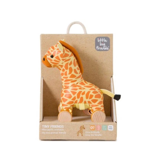 Little Big Friends - Piccoli animali trainabili - Colori Little Big Friends: Giraffa