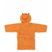 Trixie - Accappatoio Mr. Fox - Spugna di cotone bio - Taglie Trixie: 3-4 Anni