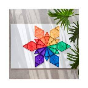 Connetix - 30 Pezzi Geometry - 100% Plastica ABS Atossica