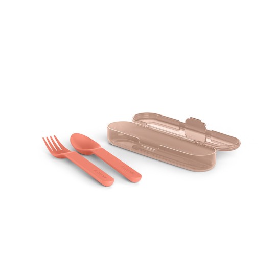 Suavinex - Set PortaPosate - Go Natural - Colore: Rosa