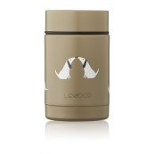 Liewood - Thermos Pappa 250 ml - Colore Liewood: Dog / Oat Mix