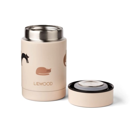 Liewood - Thermos Pappa 250 ml - Colore Liewood: Miauw / Apple Blossom