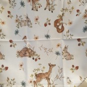Nannafrufrù - Mussola 90x70cm - 100% Bamboo - Colore Nannafrufrù: Bambi