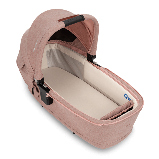 Nuna - Navicella Lytl - pieghevole e leggere - Colore Nuna: Rose