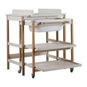 Quax - Mobile fasciatoio con vaschetta - 82x55x91 cm - Versioni Quax: Clay