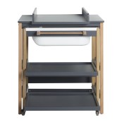 Quax - Mobile fasciatoio con vaschetta - 82x55x91 cm - Versioni Quax: Moonshadow