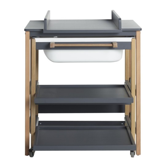 Quax - Mobile fasciatoio con vaschetta - 82x55x91 cm - Versioni Quax: Moonshadow