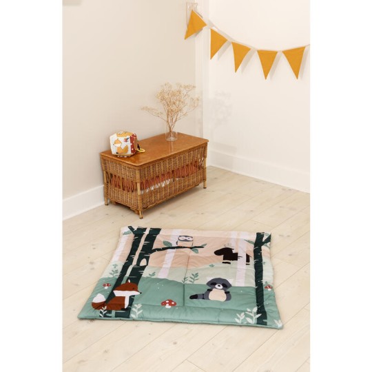 Little Big Friends - Tappeto gioco morbido e reversibile