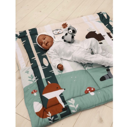 Little Big Friends - Tappeto gioco morbido e reversibile