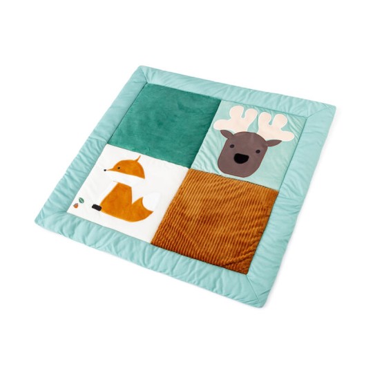 Little Big Friends - Tappeto gioco morbido e reversibile