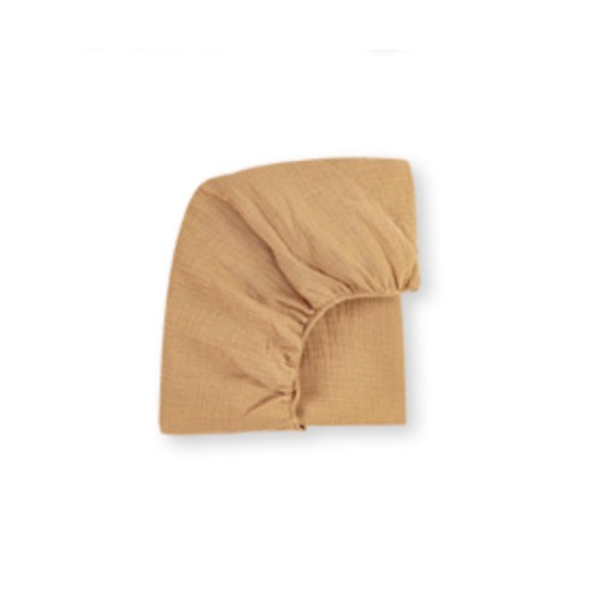 Dili Best - Copri materasso Letto Natural - 60x125 cm - Colore: Caramello