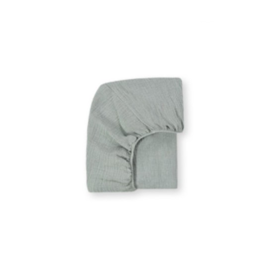 Dili Best - Copri materasso Letto Natural - 60x125 cm - Colore: Verde Vintage