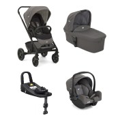 Joie - Trio completo Chrome - con base isofix! - Colore Joie: Foggy Gray