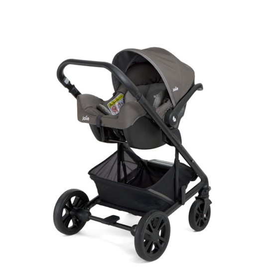 Joie - Trio completo Chrome - con base isofix! - Colore Joie: Foggy Gray