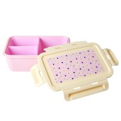 Rice - Lunch box con 3 divisori - Colore Rice: Rose Flower