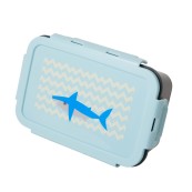 Rice - Lunch box con 3 divisori - Colore Rice: Shark