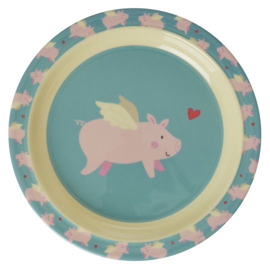 Rice - Piatto piano grande - diametro 22 - Colore Rice: Fly Pig