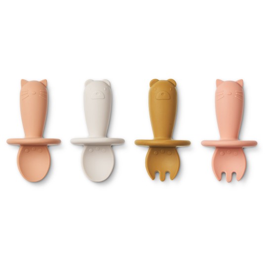 Liewood - Set di posate per bambini Avril - 4 pezzi
