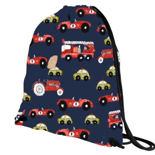 Pick e Pack - Sacca per la scuola e sport - Versioni Pick e Pack: Cars Navy