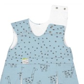 Baby Nest - Sacco Nanna PrimaClima Tog 2.5 (70cm) - Colori Baby Nest: Giraffe Blue Pearl