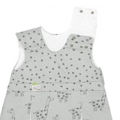 Baby Nest - Sacco Nanna PrimaClima Tog 2.5 (70cm) - Colori Baby Nest: Giraffe Urban Grey