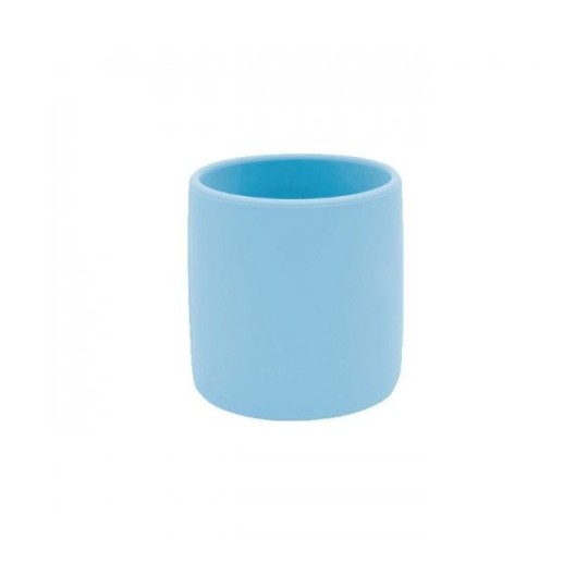 Minikoioi - Bicchiere morbido - 100% silicone - Colore: Azzurro