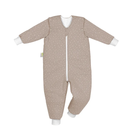 Baby Nest - Sacco nanna con maniche tog 2.5 (110/116cm) - Colori Baby Nest: Nightsky Sweet Chocolate