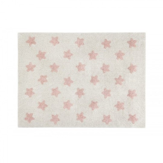 Lorena Canals - Tappeto in cotone Stelle 120x160 - Versioni Lorena Canals: Vintage