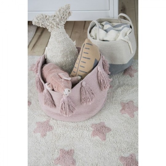Lorena Canals - Tappeto in cotone Stelle 120x160 - Versioni Lorena Canals: Vintage