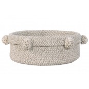 Lorena Canals - Cestino portatutto Vintage - 12x30x30cm - Versioni Lorena Canals: Ash Rose