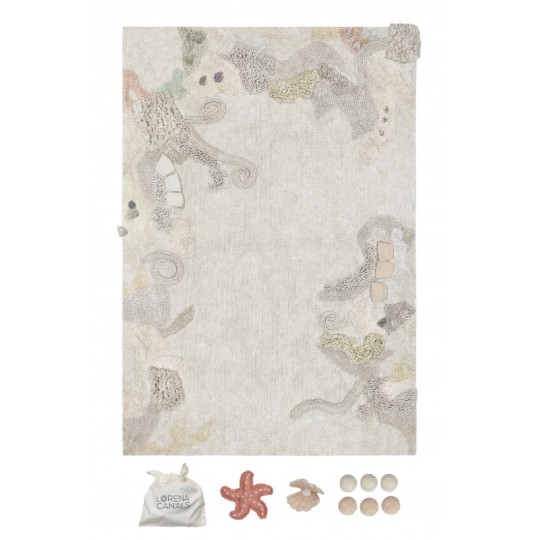 Lorena Canals - Tappeto lavabile Sea Bed- 140x200cm