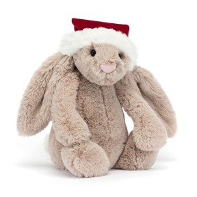 Jellycat - Peluche morbido Coniglio natalizio