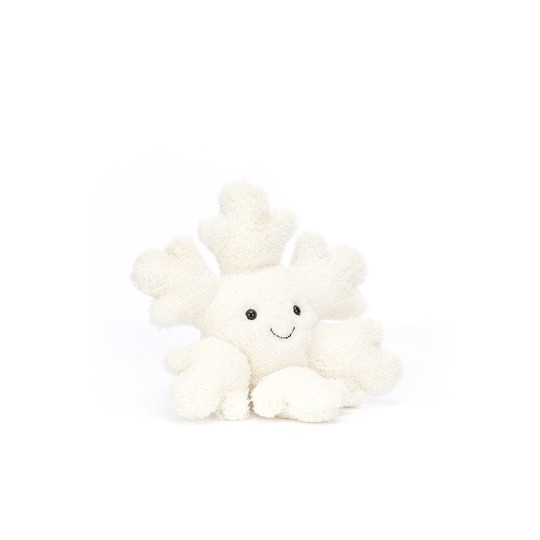 Jellycat - Peluche morbido Fiocco di Neve divertente