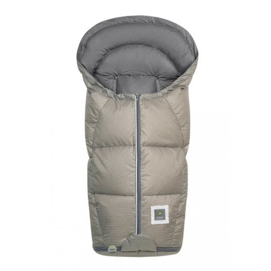 Baby Nest - Sacco per passeggino Mucki Donny Fashion - Colori Baby Nest: Sand Grey