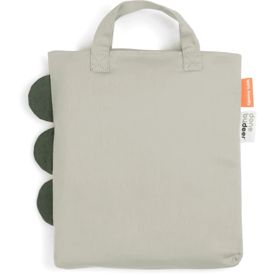 Done by Deer - Set Copripiumino e Federa 100x140cm - Colore: Verde