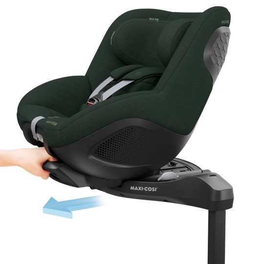 Maxi Cosi - seggiolino auto Mica 360 Pro - Dalla nascita fino a 105cm - Colore Maxi - Cosi: Authentic Green