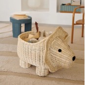 Liewood - Cesta in rattan Leone Anya