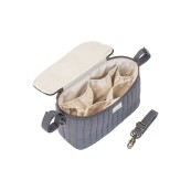 3Sprouts - Borsa Portaoggetti per Passeggino - Tessuto Trapuntato - Versioni 3 Sprouts: Grigio