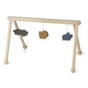 Liewood - Arco giochi per palestrina in legno Ernie - Colore Liewood: Safari