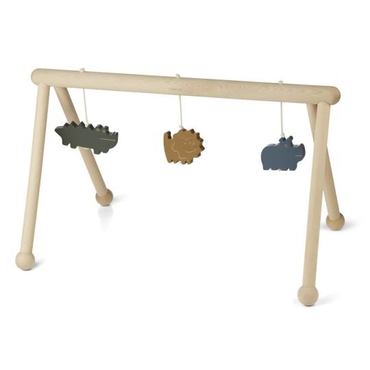 Liewood - Arco giochi per palestrina in legno Ernie - Colore Liewood: Safari