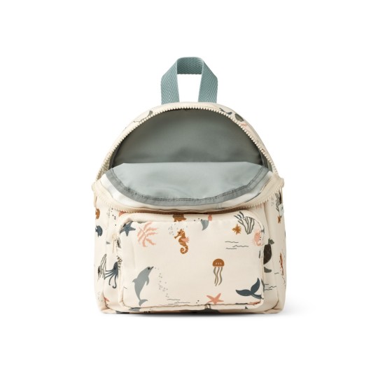 Liewood - Zainetto per bambini Allan - Da 3 anni - Colore Liewood: Sea Creature / Sandy