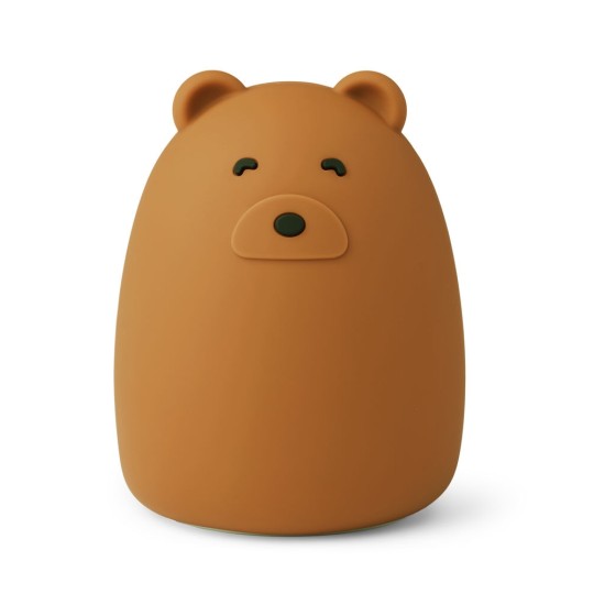 Liewood - Lampada da notte Winston - 100% silicone - Colore Liewood: Golden Caramel