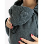 Wear Me - Cappotto 3 in 1 Grigio scuro - Idro-repellente e termoregolante in ogni stagione