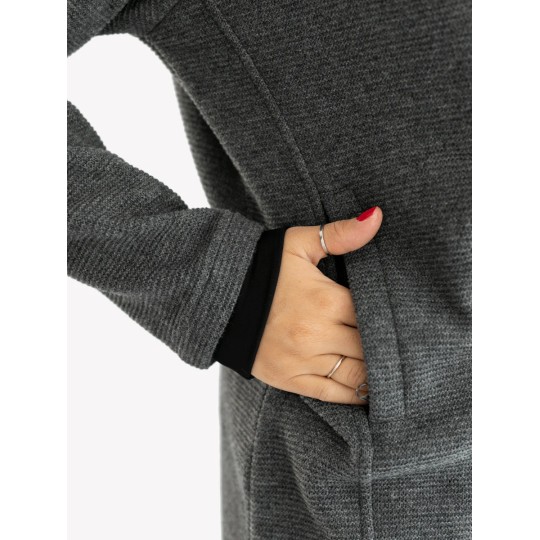 Wear Me - Cappotto 3 in 1 Grigio scuro - Idro-repellente e termoregolante in ogni stagione