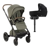 Nuna - Duo Mixx Next con navicella Cari e base isofix rotante